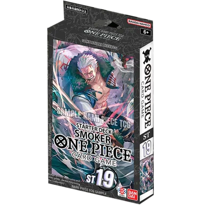 one piece card game - starter deck - black smoker st-19 (eng)