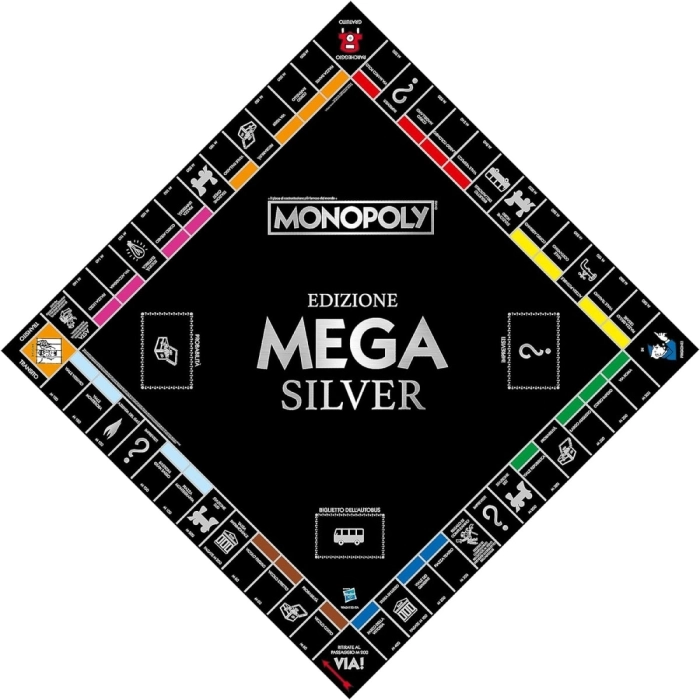 monopoly - edizione mega silver