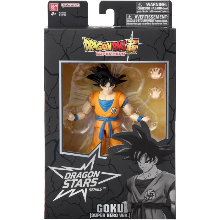 dragon ball - dragon stars 17cm - goku super hereos version