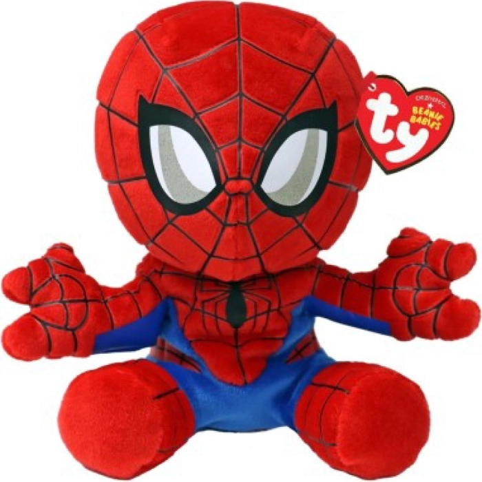 marvel floppy spiderman - peluche 20cm