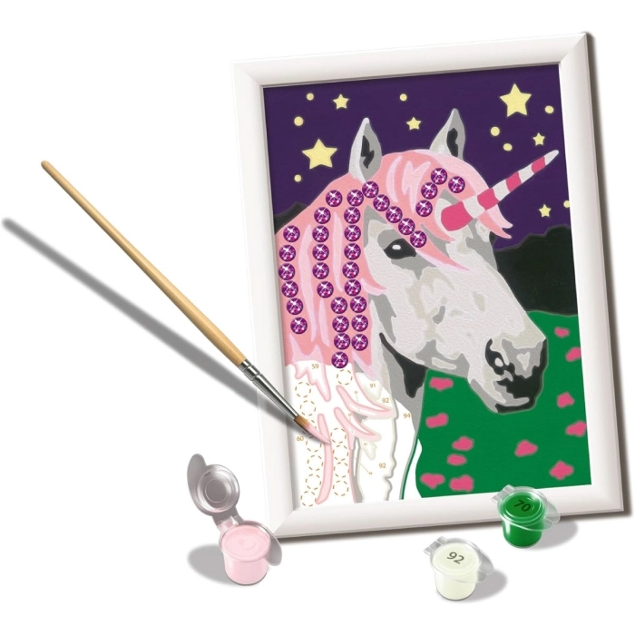 creart serie e classic - unicorno con brillanti