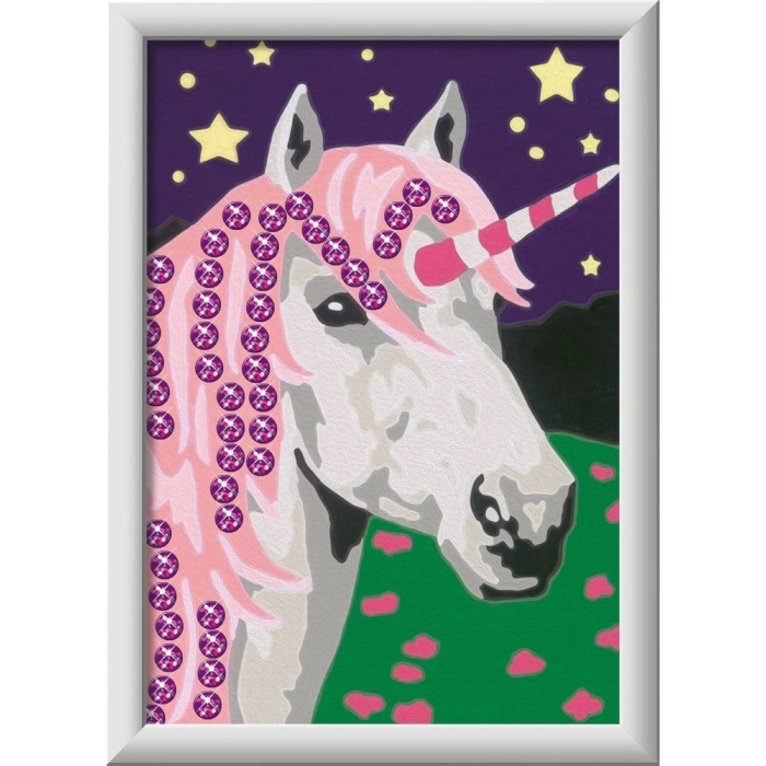 creart serie e classic - unicorno con brillanti