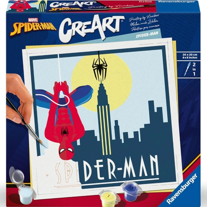 creart serie trend quadrati - marvel spiderman