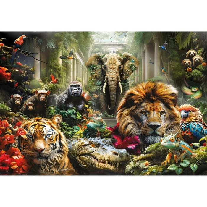 mystic jungle - puzzle 1000 pezzi