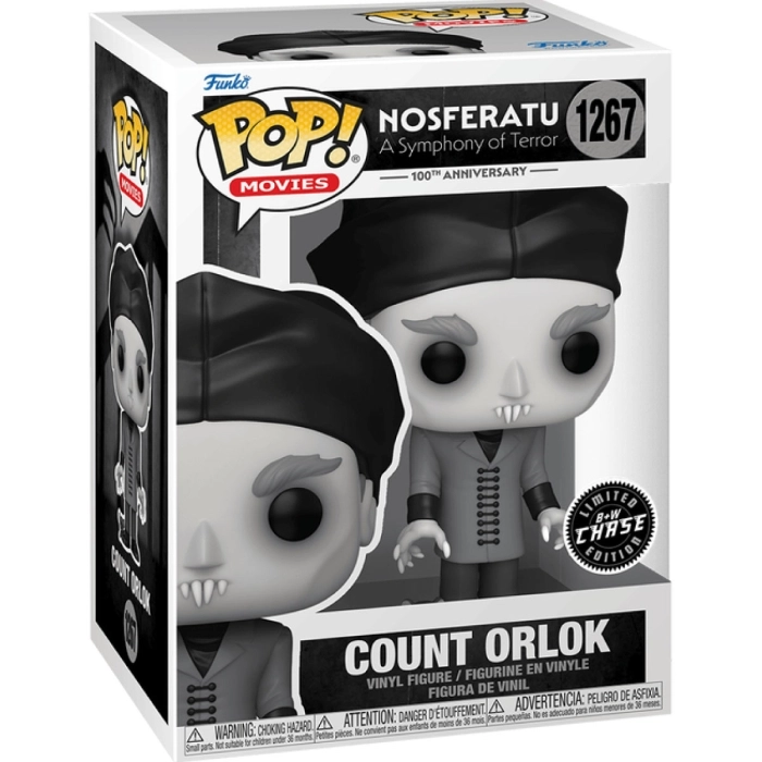 nosferatu 100th - count orlok  9cm - funko pop 1267 chase