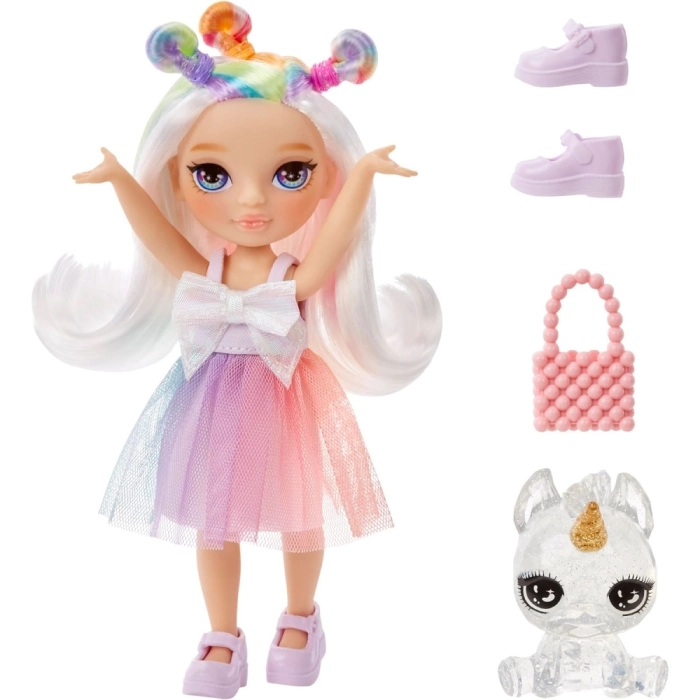 rainbow high littles - opal raine - fashion doll 15cm