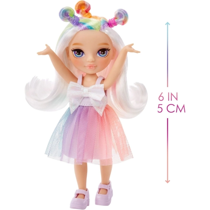 rainbow high littles - opal raine - fashion doll 15cm