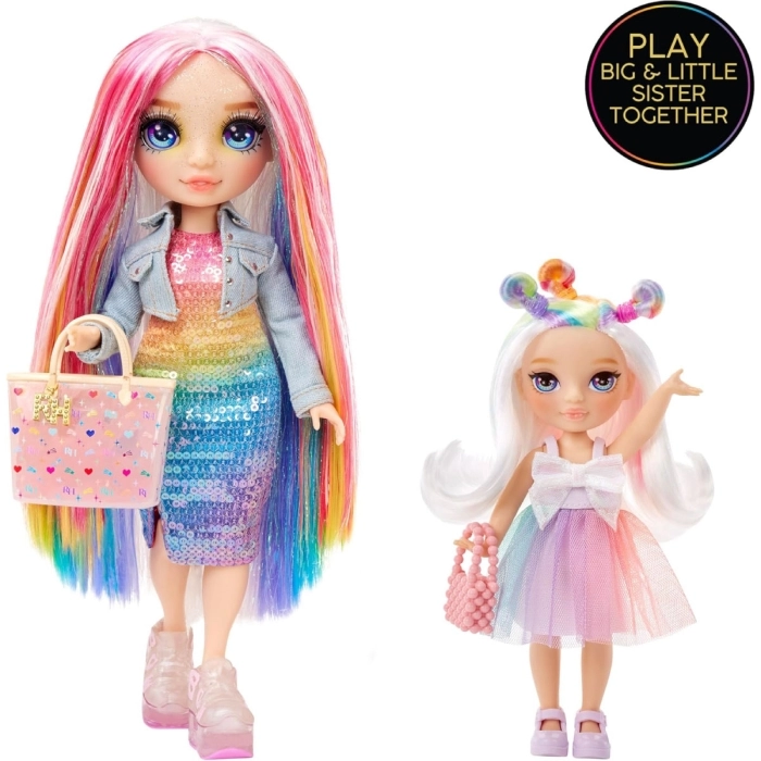 rainbow high littles - opal raine - fashion doll 15cm