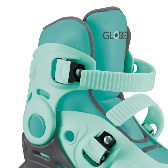 globber - learning inline skates 2 in 1 - verde menta (taglia 26-29)