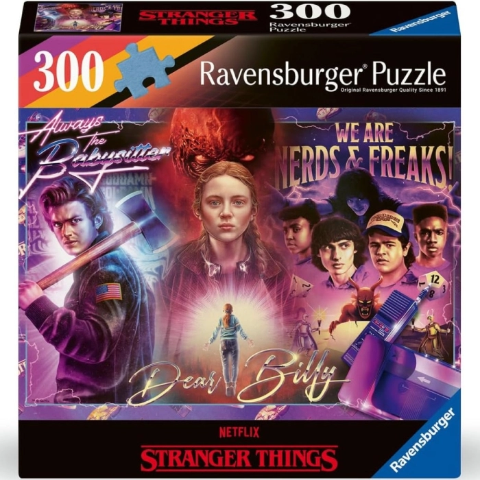 stranger things - puzzle 300 pezzi