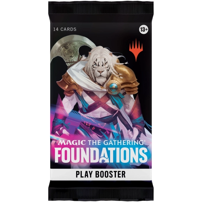 magic the gathering - foundations - play booster 14 carte (eng)