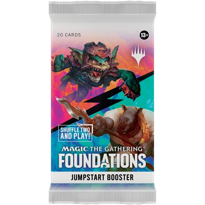 magic the gathering - foundations - jumpstart booster 20 carte (eng)