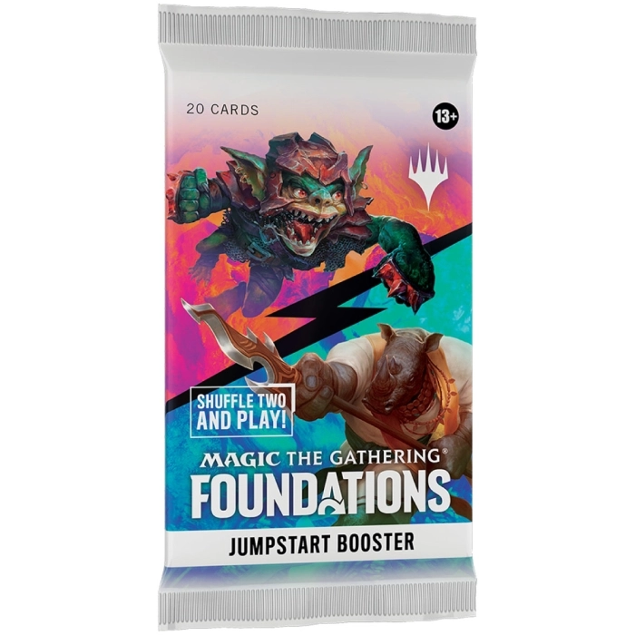 magic the gathering - foundations - jumpstart booster 20 carte (eng)