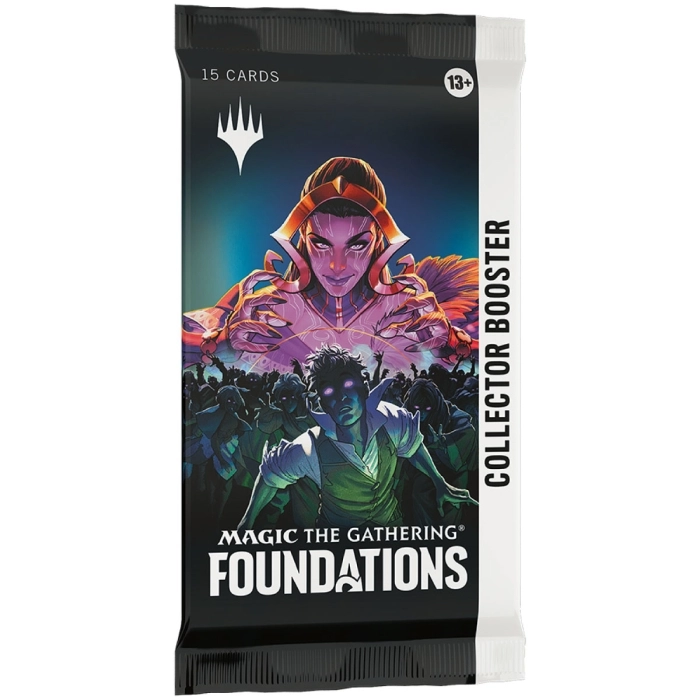 magic the gathering - foundations - collector booster 15 carte (eng)