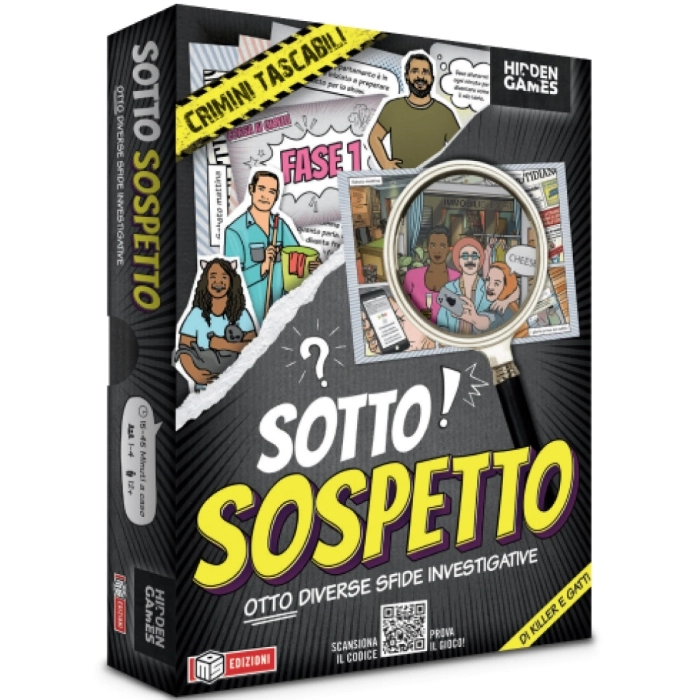 hidden games - sotto sospetto (otto diverse sfide investigative)