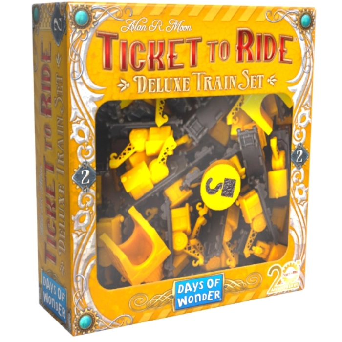 ticket to ride 20th anniversary - yellow