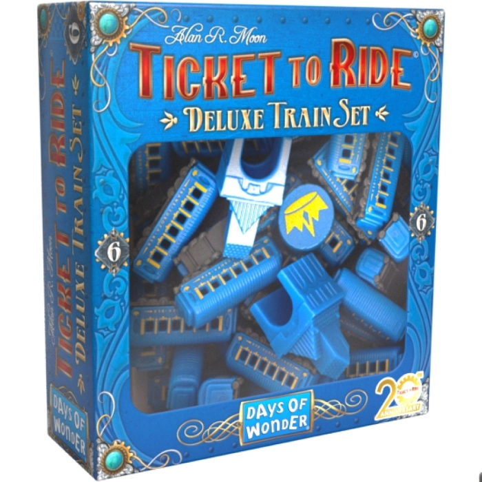 ticket to ride 20th anniversary - blue