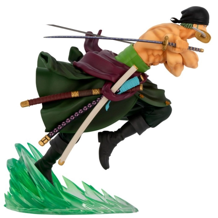 one piece - roronoa zoro - statua 18cm