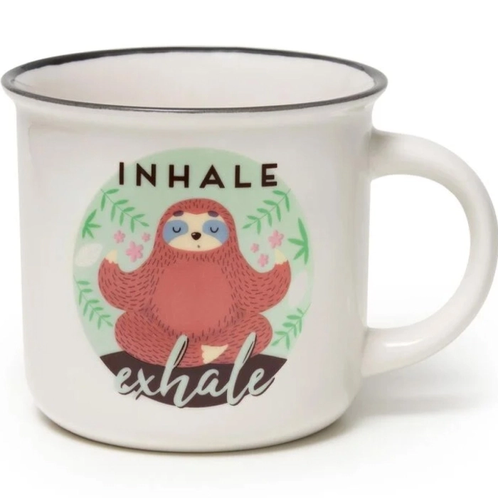 tazza in porcellana - cup-puccino - sloth