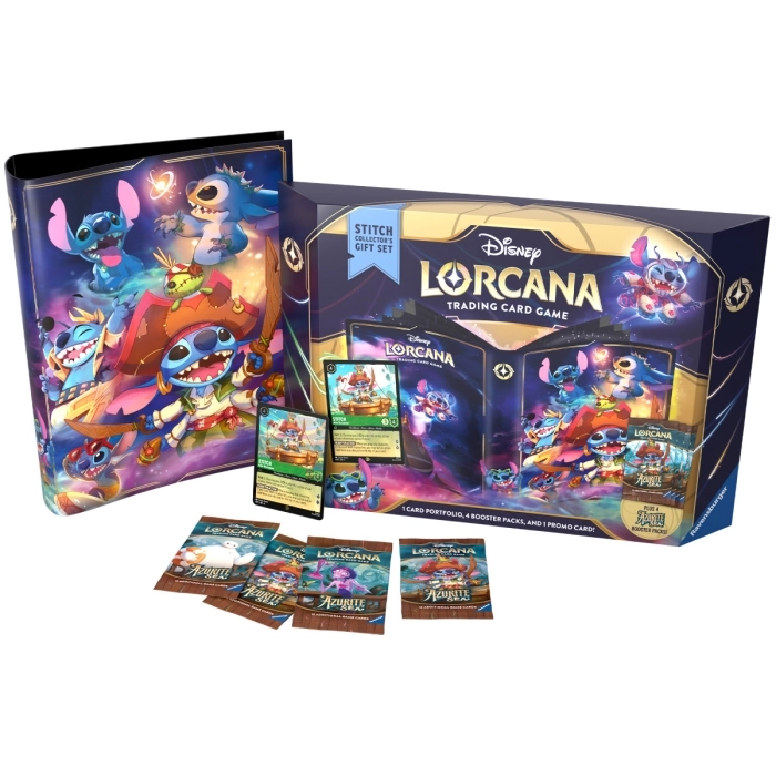 lorcana - azurite sea - collector's gift set stitch (eng)