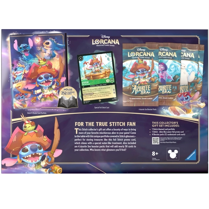 lorcana - azurite sea - collector's gift set stitch (eng)