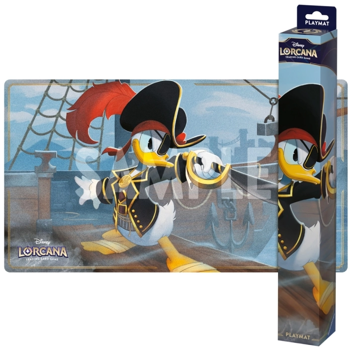 lorcana - azurite sea - donald duck playmat