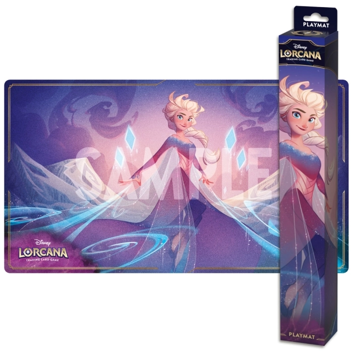 lorcana - azurite sea - elsa playmat