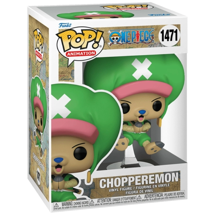 one piece - chopperemon in wano outfit 9cm - funko pop 1471