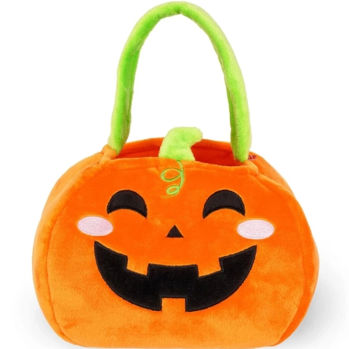 borsa per dolcetto o scherzetto - trick or treat - zucca