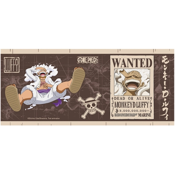 one piece - tazza 460ml - luffy wanted