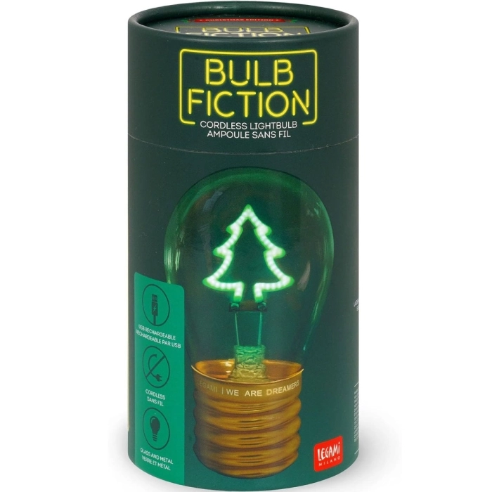 lampada da tavolo - bulb fiction - xmas tree