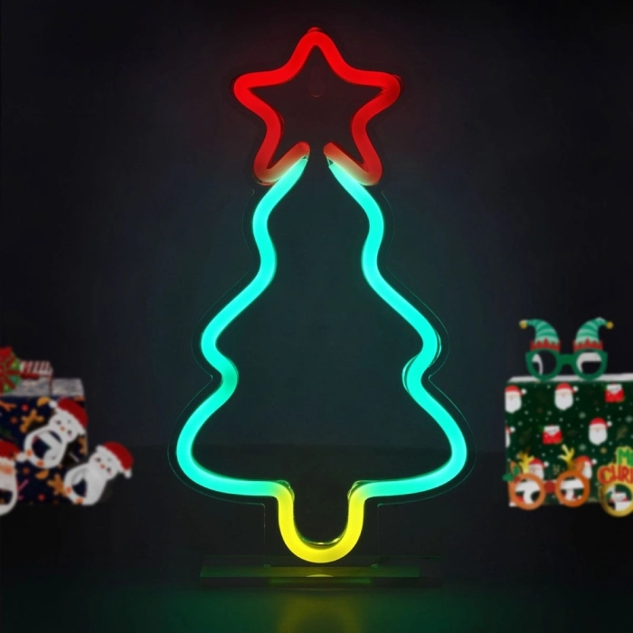 lampada led a effetto neon - it's a sign - xmas tree