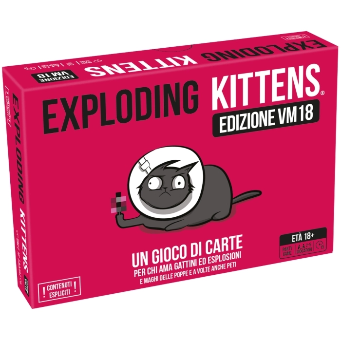 exploding kittens vm18 - pink edition