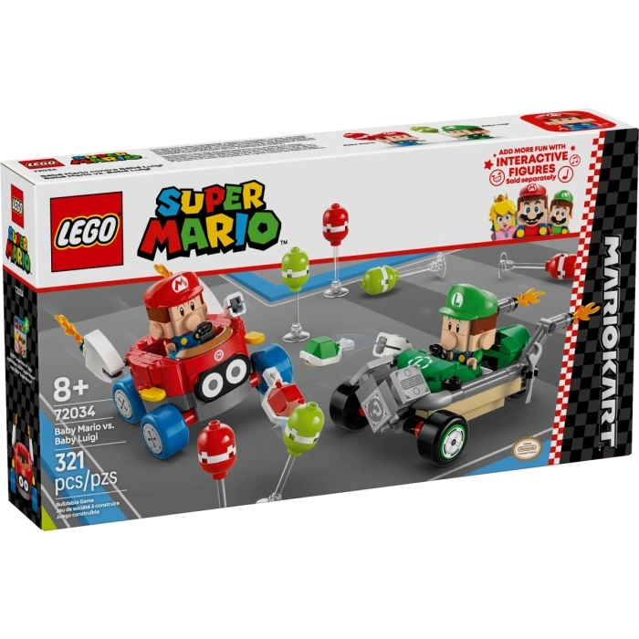 72034 - mario kart: baby mario vs baby luigi