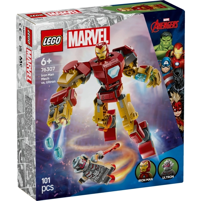 76307 - mech di iron man contro ultron