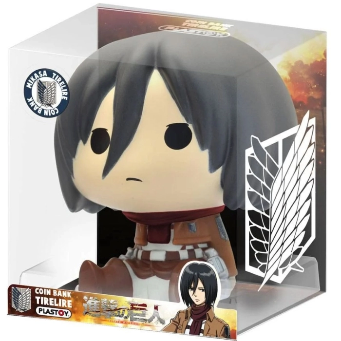 attack on titan - mikasa hackerman - salvadanaio