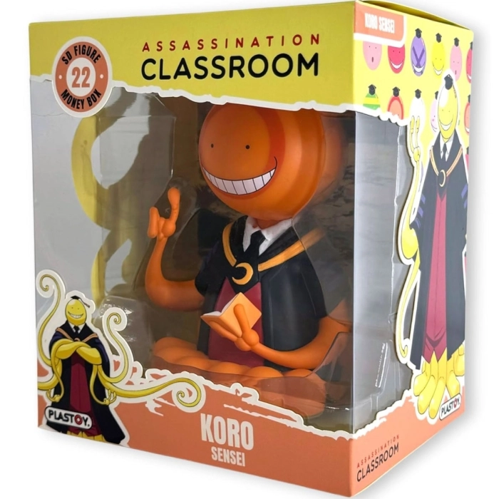 assassination classroom - koro sensei orange - salvadanaio