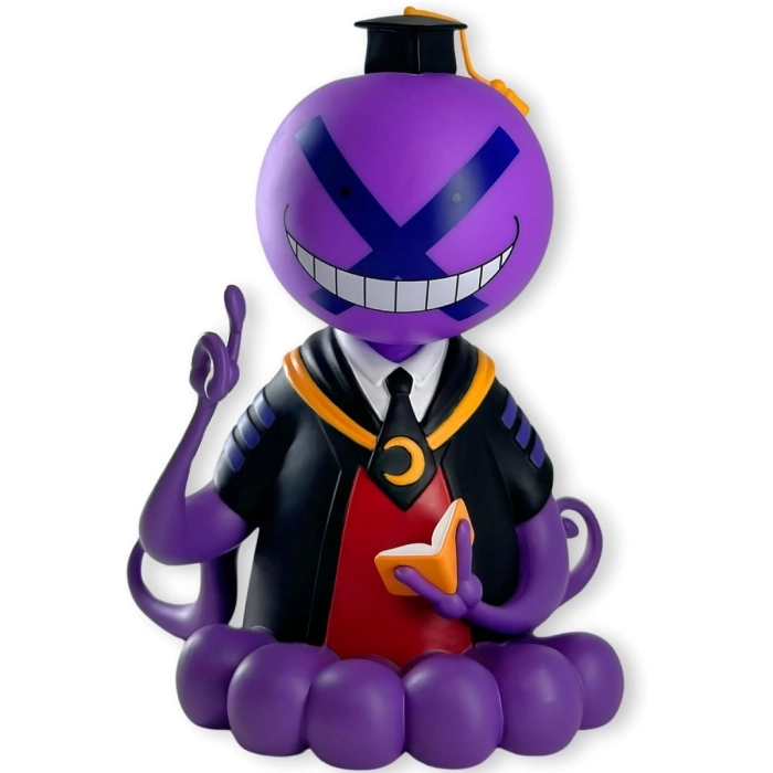 assassination classroom - koro sensei purple - salvadanaio