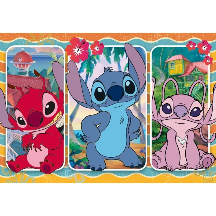 stitch - puzzle 24 pezzi maxi