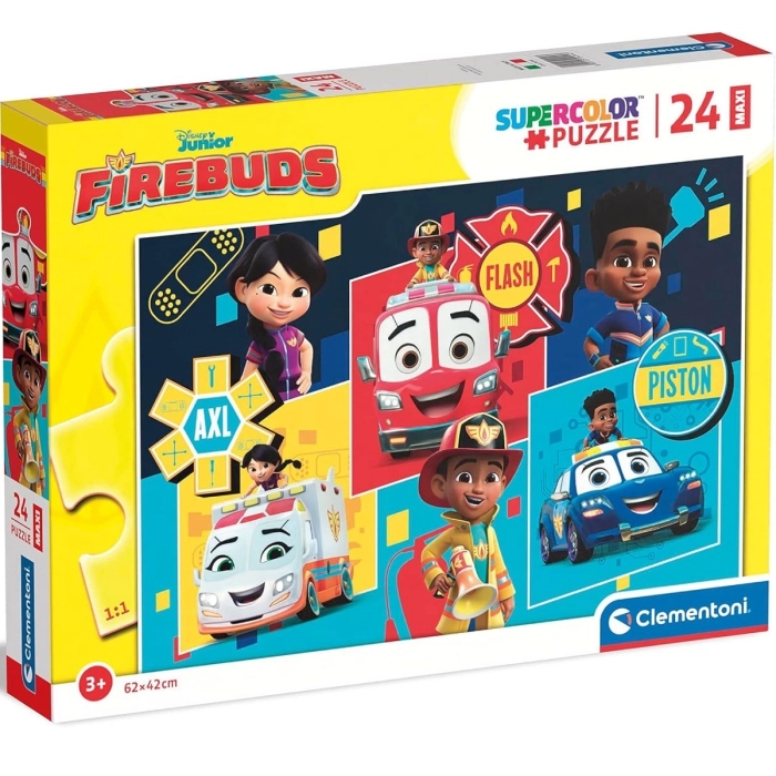 disney: firebud - puzzle 24 pezzi maxi