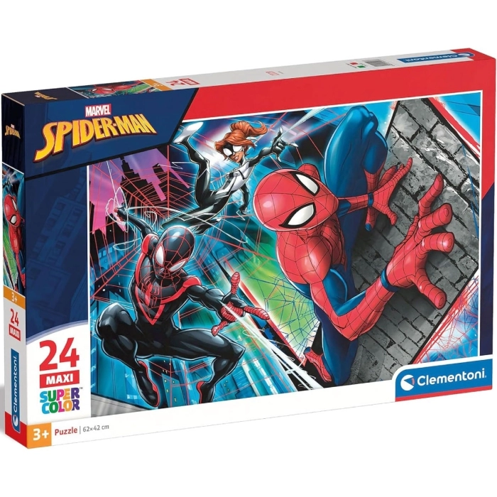 spider-man - puzzle 24 pezzi maxi