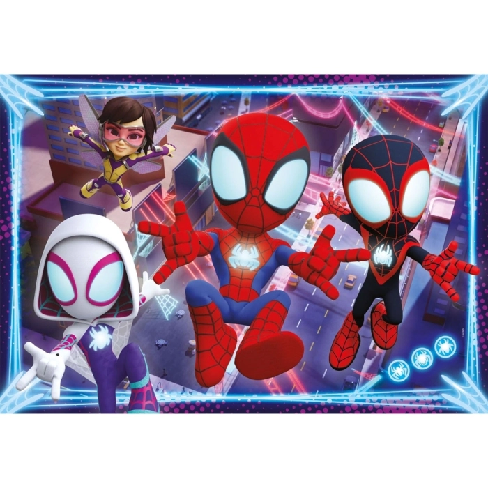 spidey & friends - puzzle 24 pezzi maxi