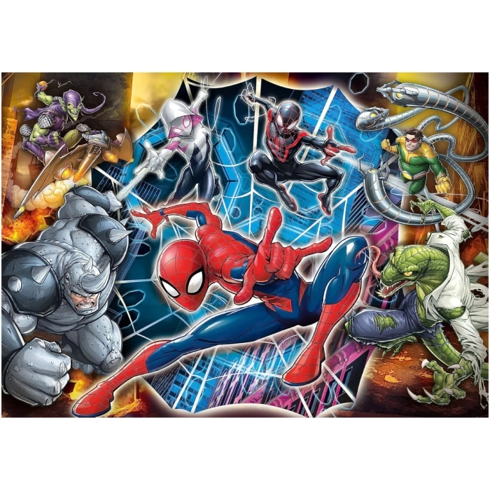 spider-man - puzzle 104 pezzi