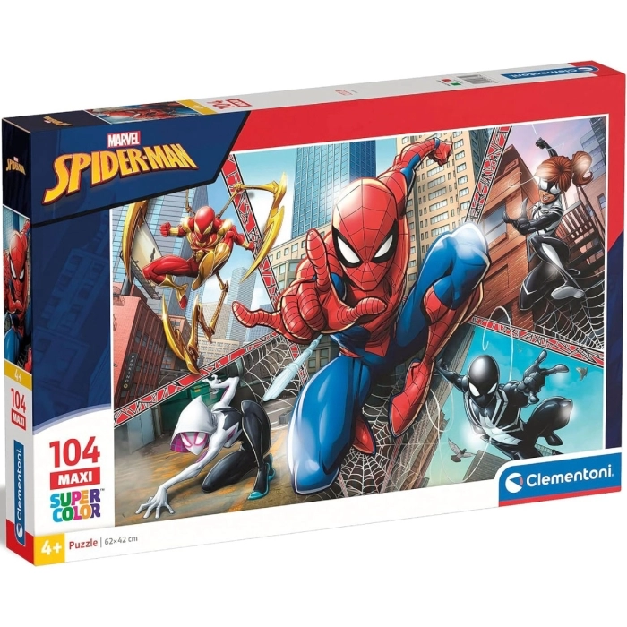 spider-man - puzzle 104 pezzi