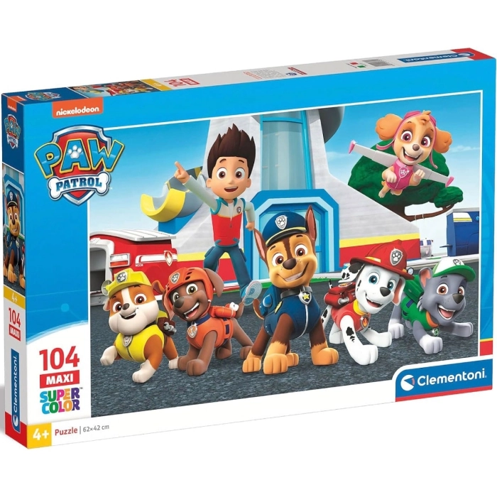 paw patrol - puzzle 104 pezzi