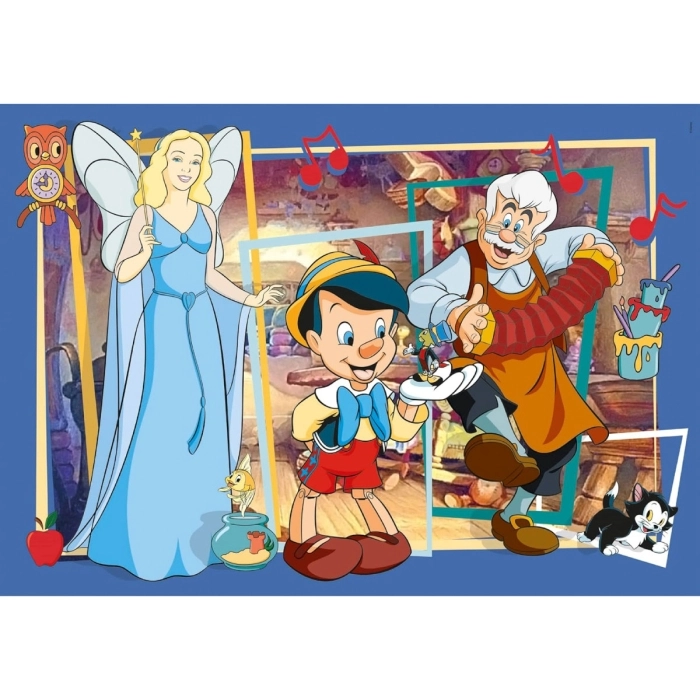 disney classic: pinocchio - puzzle 104 pezzi