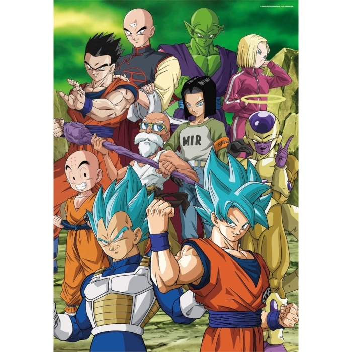 dragon ball z - puzzle 104 pezzi