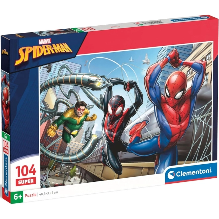 spider-man - puzzle 104 pezzi