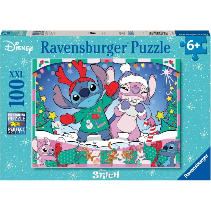 stitch - puzzle 100 pezzi xxl