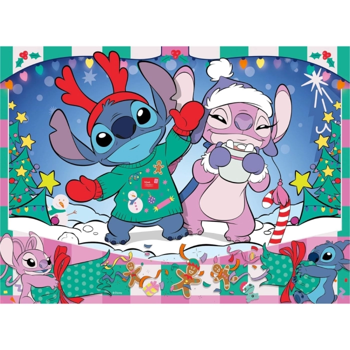 stitch - puzzle 100 pezzi xxl